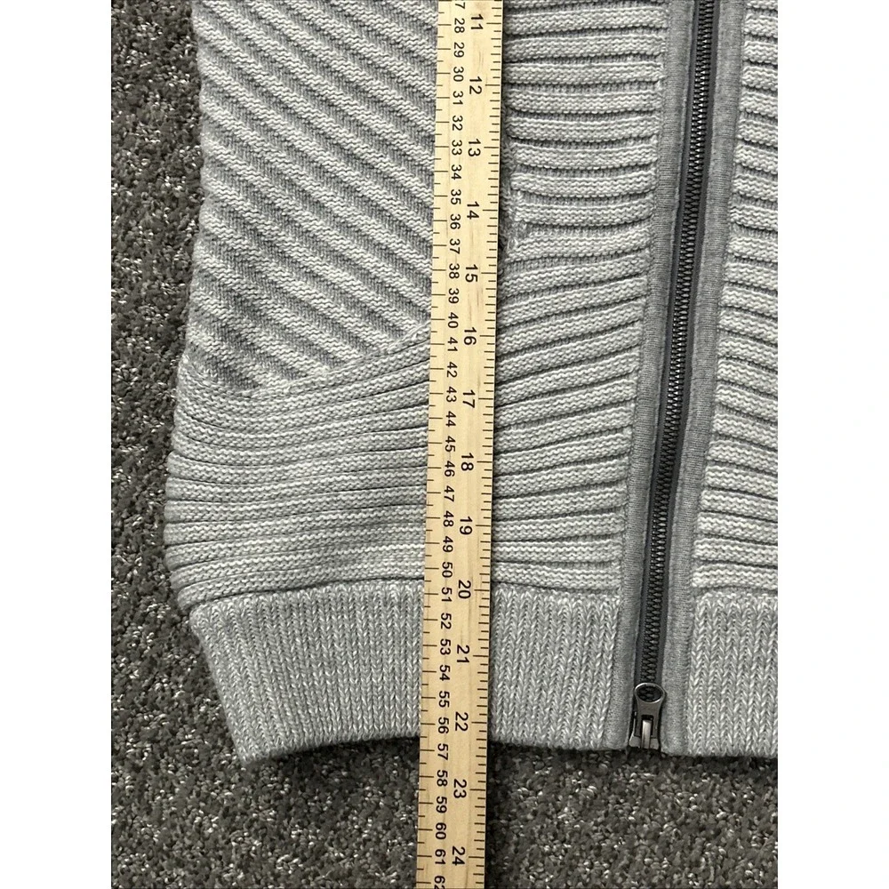 Lululemon Embrace Full Zip Hoodie Scuba Sweater -Gray - Women's Size 4 - EUC!!!! - Picture 15 of 16